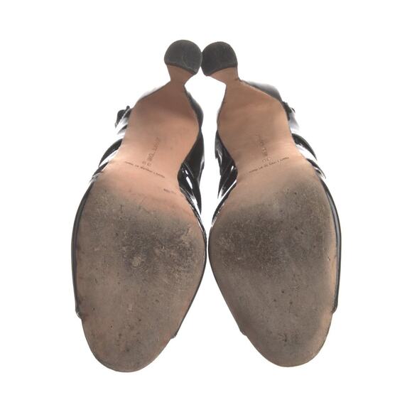 ❤️Manolo Blahnik Patent Leather Slingback Heels❤️ - Picture 5 of 5